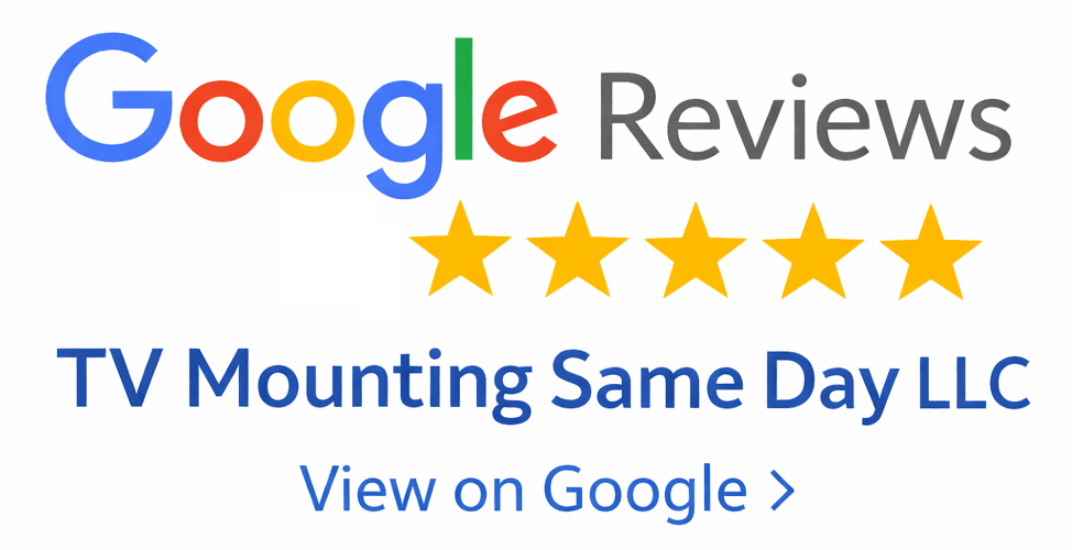 TV_Mounting_Same_Day_Google_reviews TV mounting service in Aurora Illinois by TV Mounting Same Day LLC