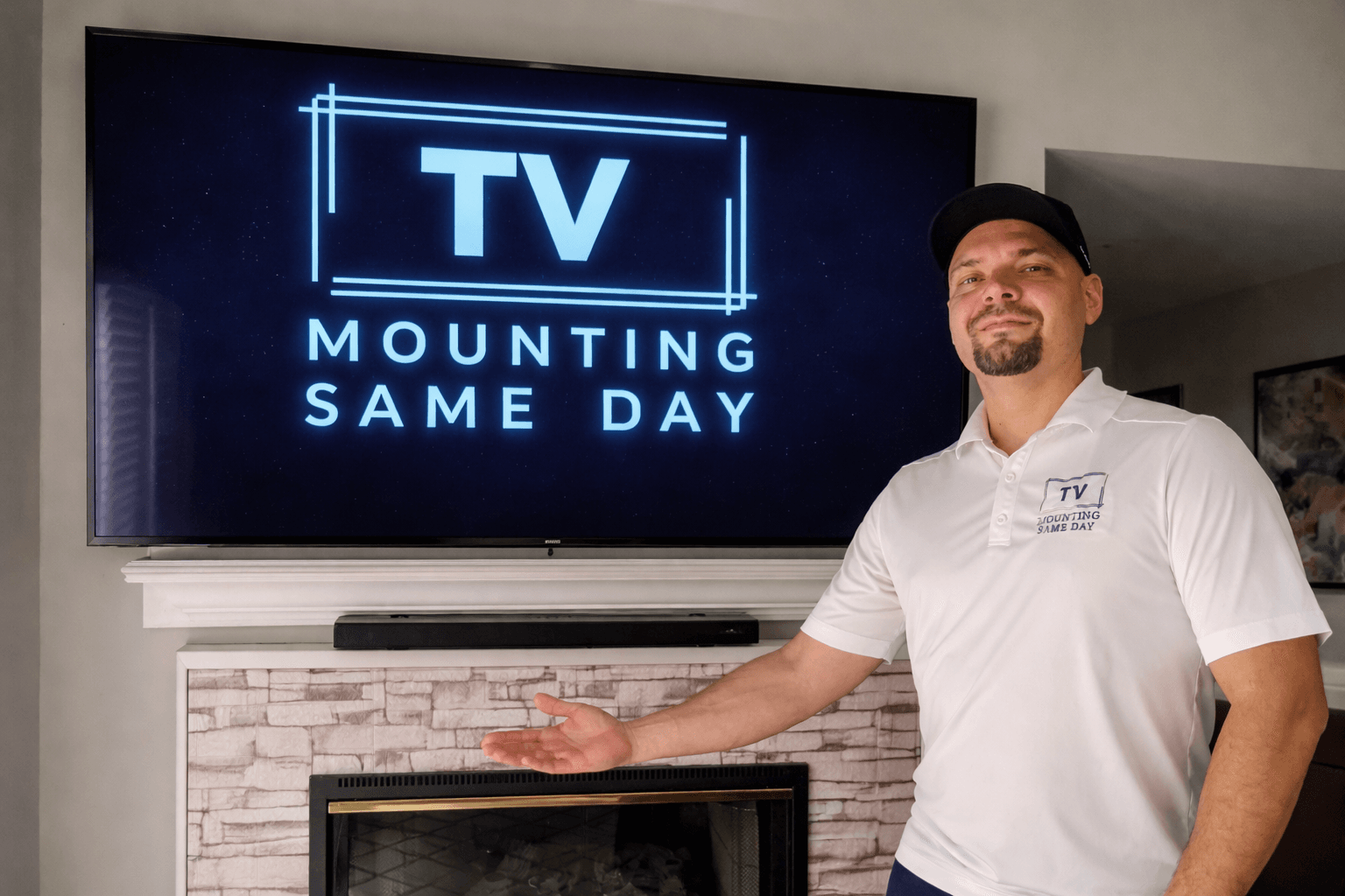 TV mounting service in Aurora Illinois by TV Mounting Same Day LLC