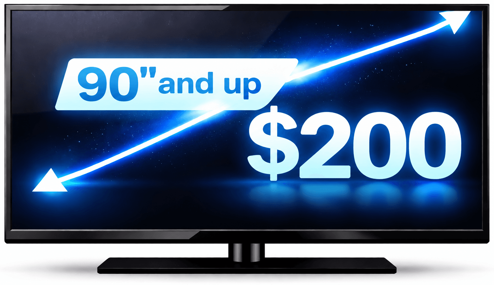 price_200 TV mounting service in Aurora Illinois by TV Mounting Same Day LLC